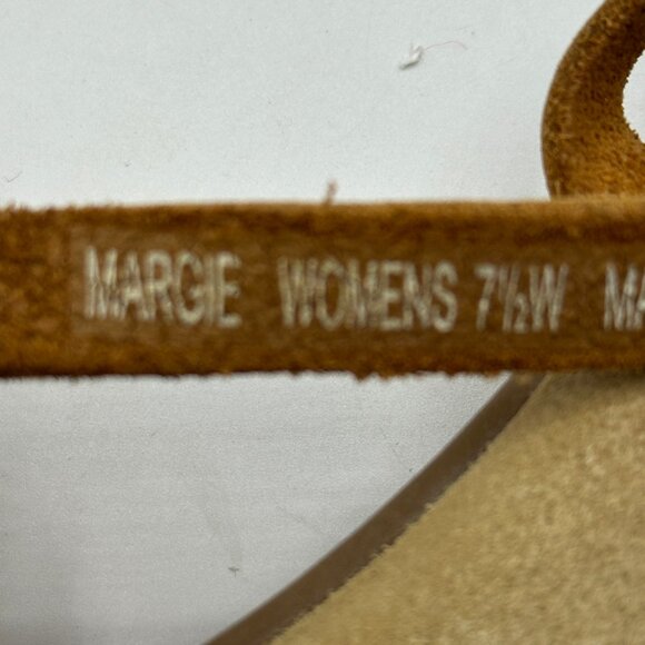 G.H. Bass & Co. Women's Margie Leather Sandal Tan Lt. Brown Size 7.5W - Picture 9 of 9